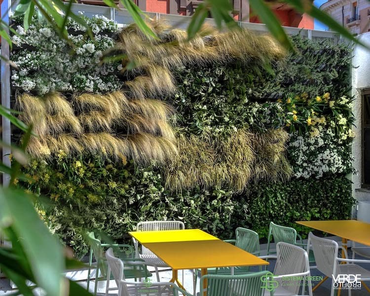 Parete Verde - Giardino Verticale Roma Infocamere