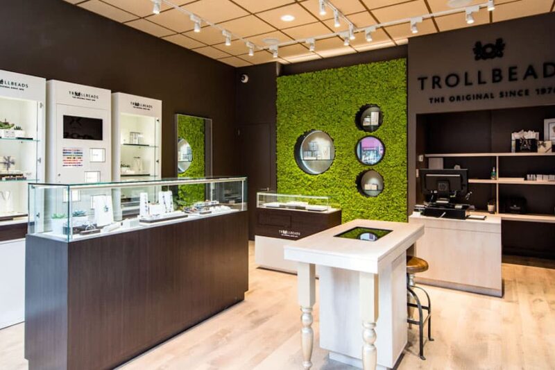 Trollbeads USA stores Verde Profilo